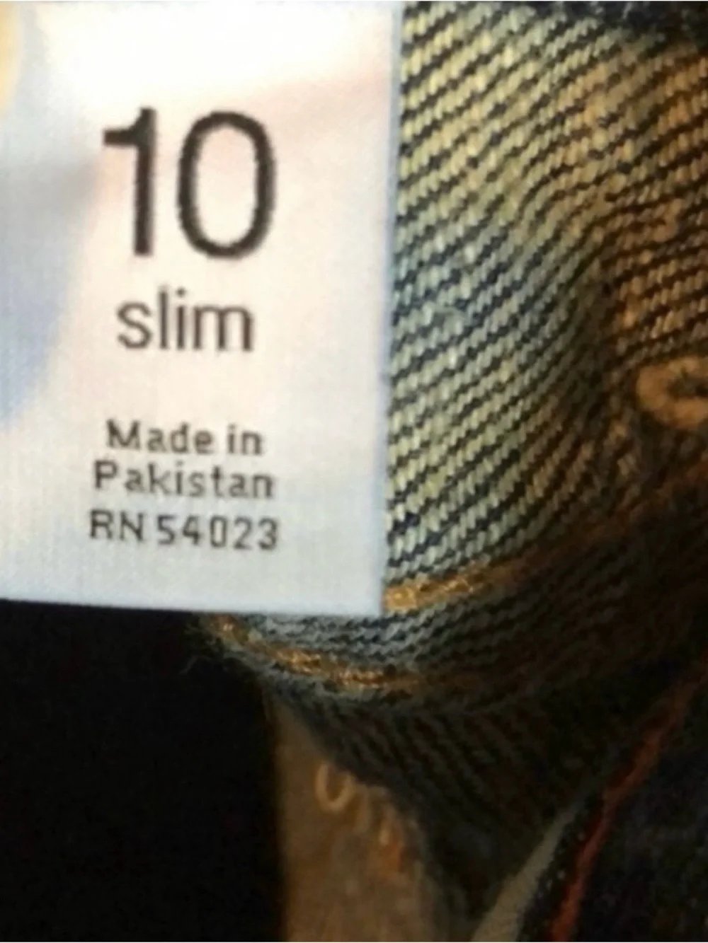 Gap Jeans Kids Boys Original Slim Leg Denim Blue Jeans Casual Preppy Sz 10 Slim
